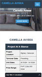 Mobile Screenshot of camellaavisea.com